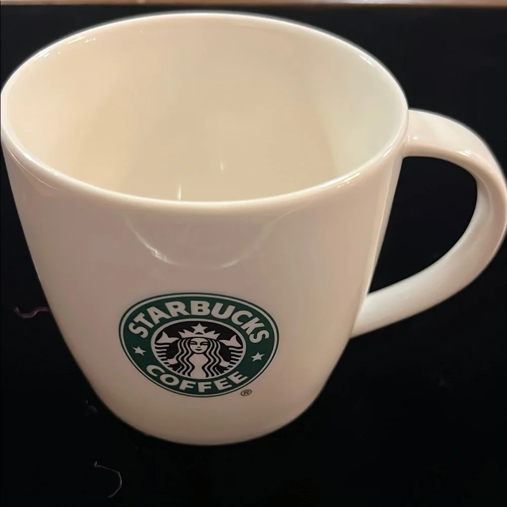 Starbucks Green Logo Bone China Mug 2008
